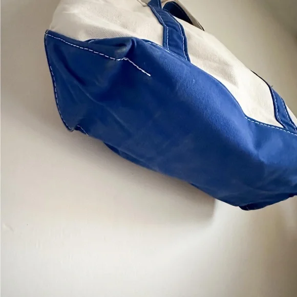 Vintage 1980s Blue and White Boat and Tote Bag - Picture 7 of 8